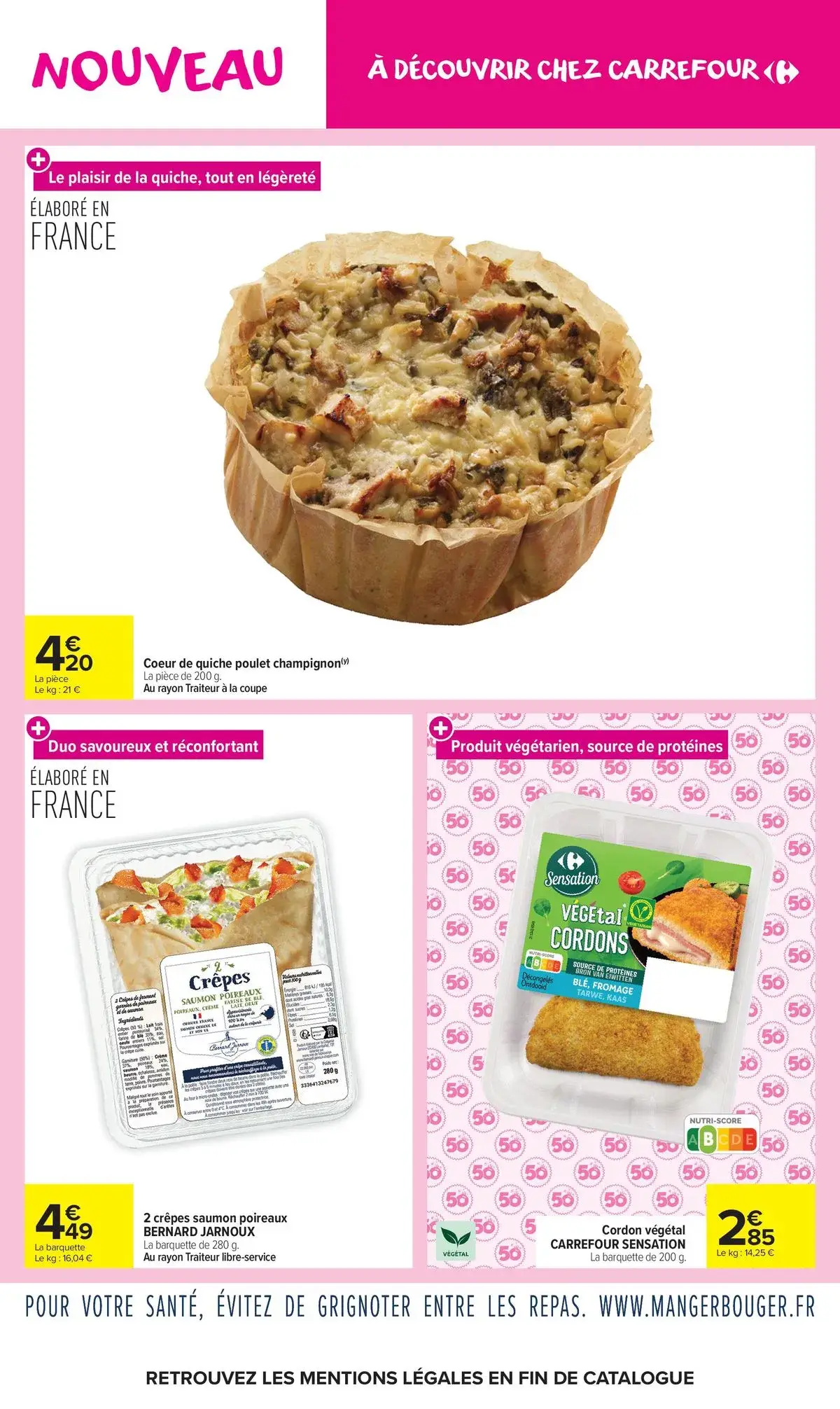 Carrefour Market — LES INNOVATIONS DE SEPTEMBRE
