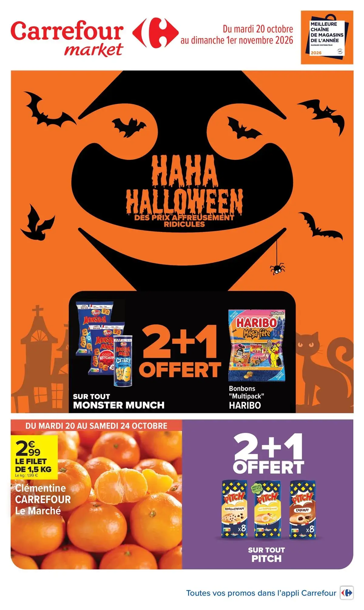 Carrefour Market — HAHA HALLOWEEN DES PRIX AFFREUSEMENT RIDICULES