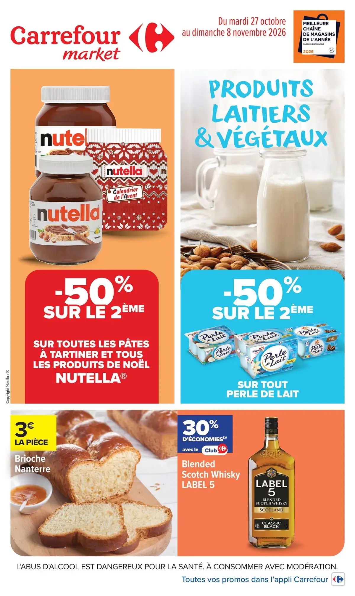 Carrefour Market — PRODUITS LAITIERS ET VÉGÉTAUX