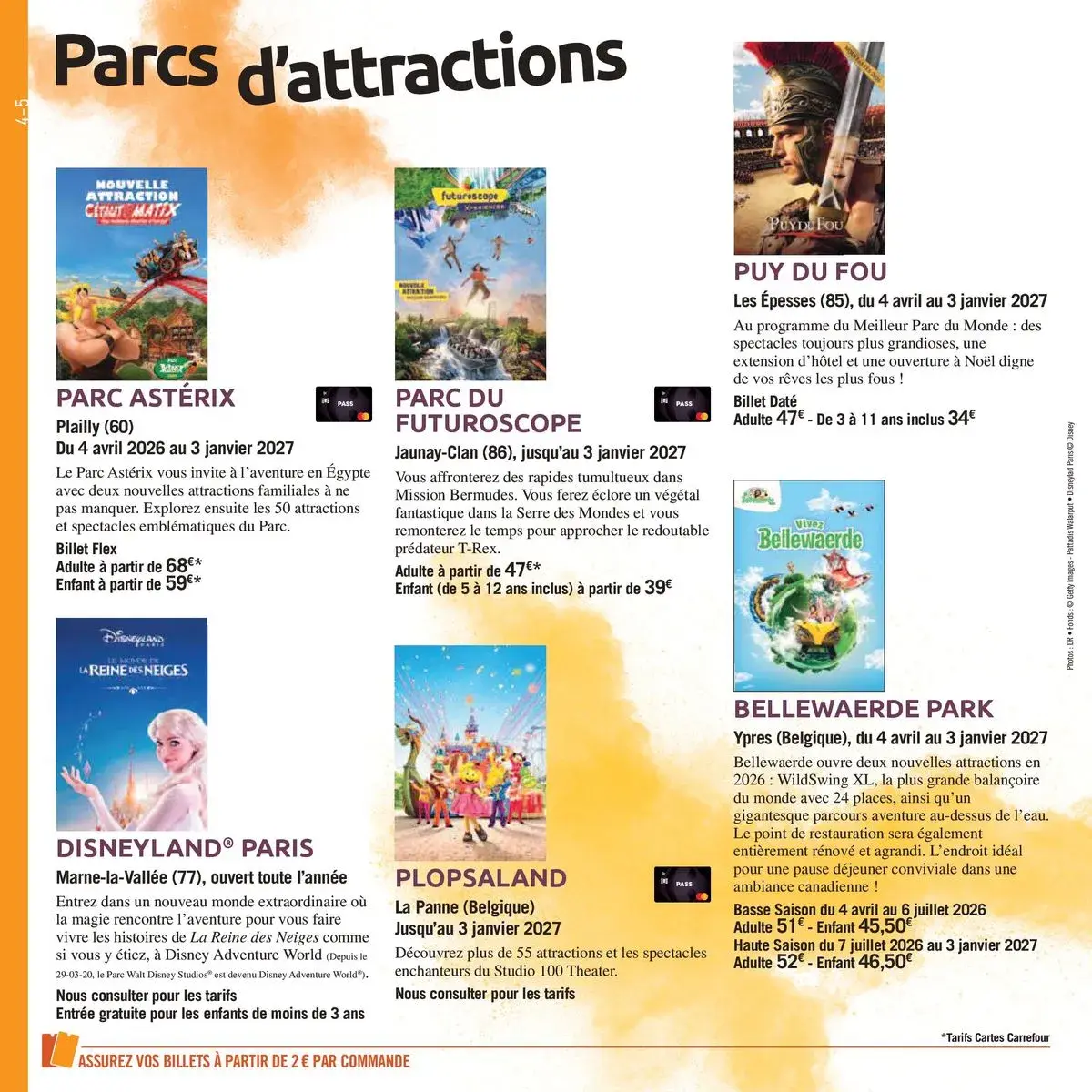 Carrefour — LE BOOK DES SORTIES
