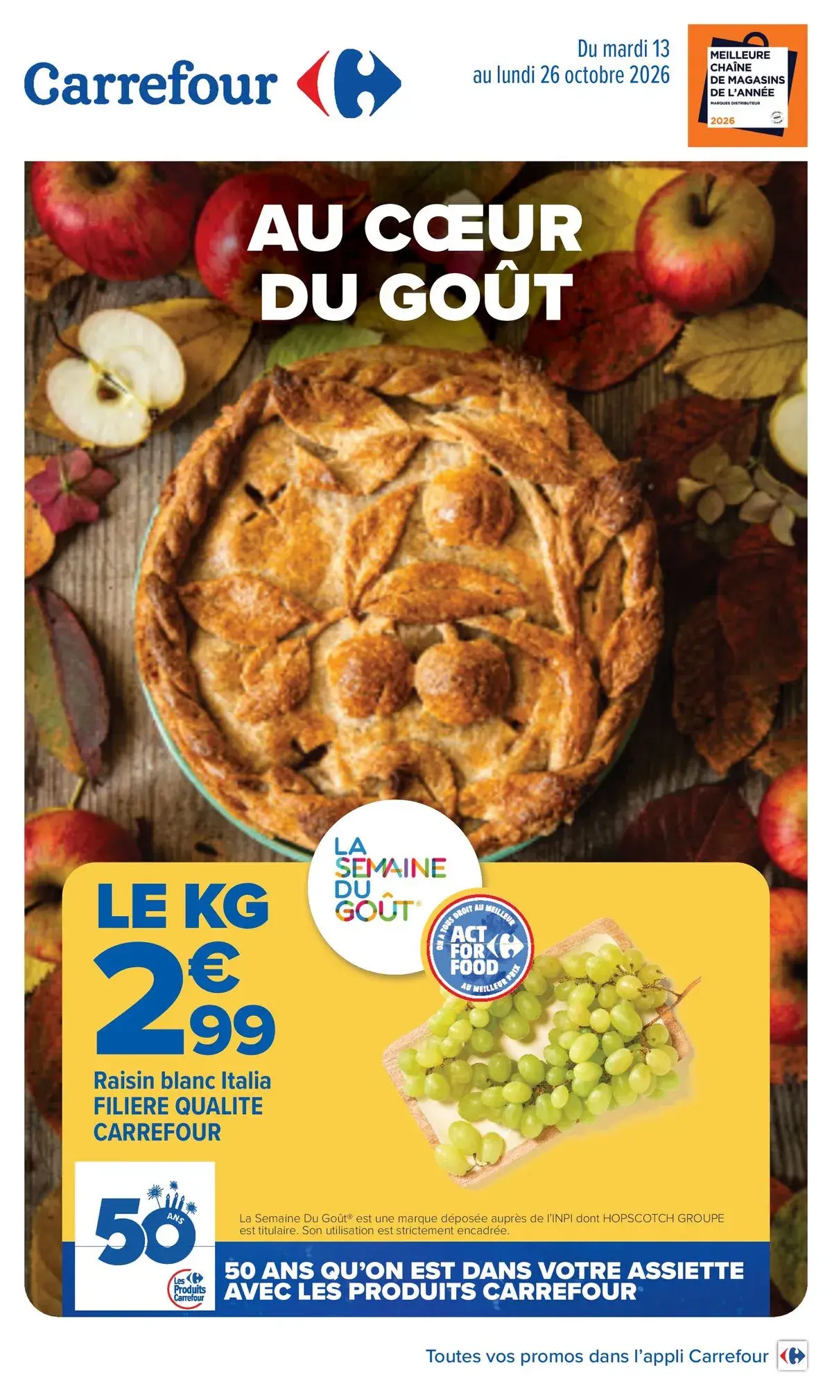Carrefour — AU COEUR DU GOÛT