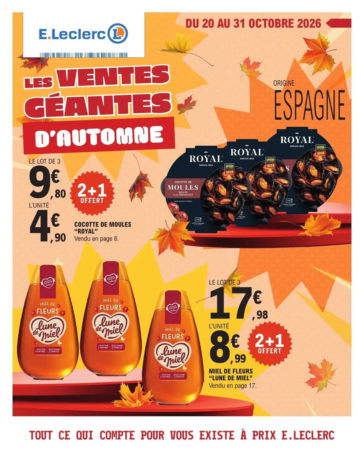 E.Leclerc — LES VENTES GÉANTES D'AUTOMNE